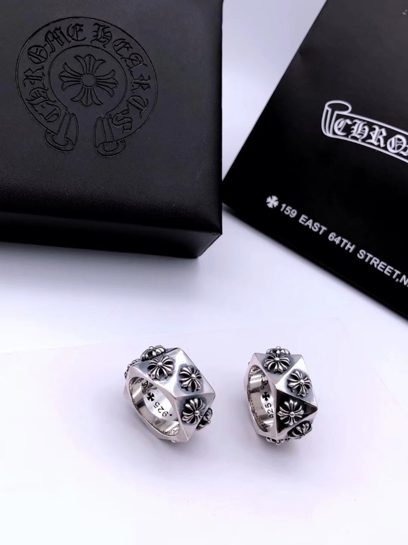 CHROME HEARTS 크롬하츠 남녀공용 925실버 반지 12~24호