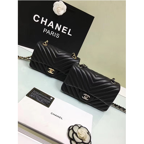 CHANEL 샤넬 쉐브론 클래식 뉴미니 A1119-5 (금장/은장)
