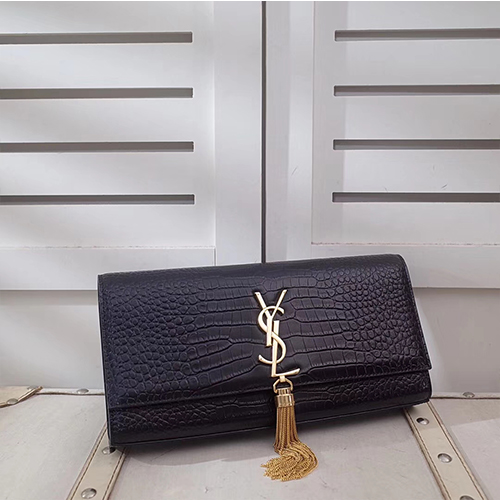 SAINT LAURENT 생로랑 테슬 클러치 326080