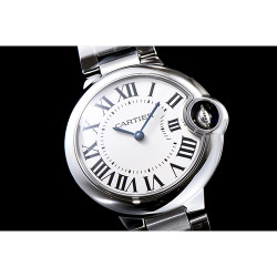 CARTIER 까르띠에 발롱블루 33mm 쿼츠-12 W6920084