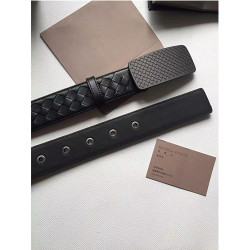 BOTTEGA VENETA 보테가베네타 인트레치아토 카프 벨트 35mm
