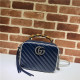 GUCCI 구찌 마몬트 뱀부 스몰 숄더백 602270 2020/신상