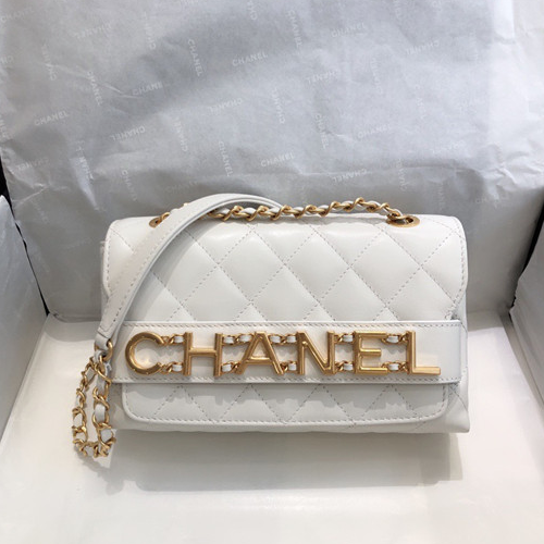 CHANEL 샤넬 레터링 플랩백 스몰 AS88817-2
