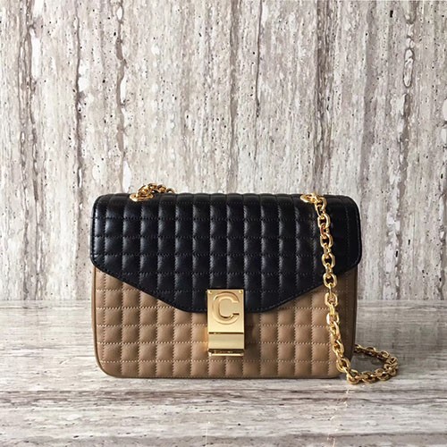 CELINE 셀린느 투톤 퀄팅백 187253A
