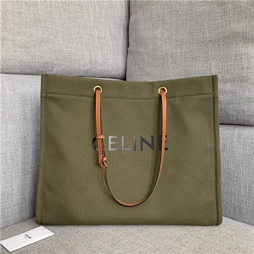 CELINE 셀린느 캔버스 쇼핑백 C56055