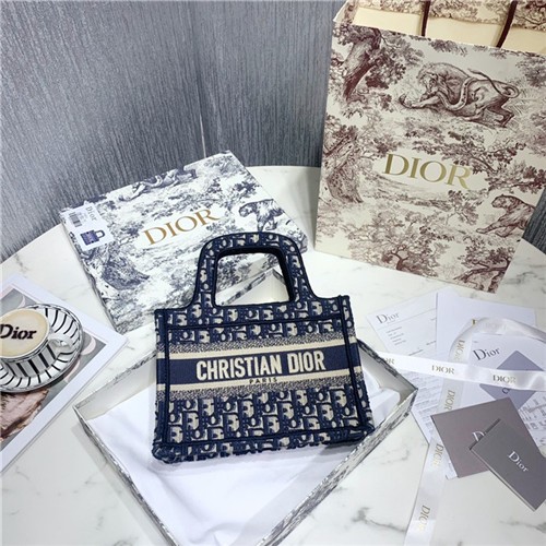 DIOR 디올 미니 북 토트백 D50337-2