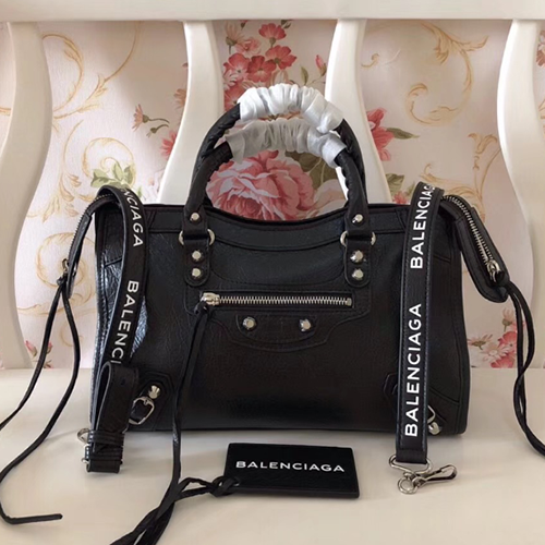BALENCIAGA 발렌시아가 클래식 실버 시티 CLASSIC SLIVER  CITY 802B 30CM