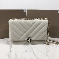 BULGARI 불가리 세르펜티 카보숑 라지 숄더백 BV287984-1 
