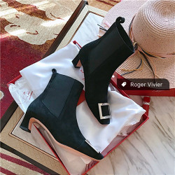 ROGER VIVIER 로저비비에 부츠 굽높이3.5CM R5057-1 신상 (250사이즈 주문제작)