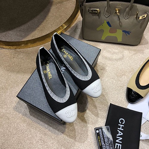 CHANEL 샤넬 단화 봄신상 굽높이2CM (250사이즈 주문제작)