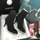 CHANEL 샤넬 부츠 봄신상 굽높이8.5CM (250사이즈 주문제작)
