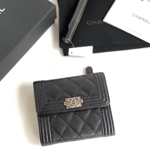 CHANEL 샤넬 LEBOY 지갑 캐비어 AS5041