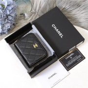 25위 CHANEL 샤넬 캐비어 카드&동전지갑 C0018-1