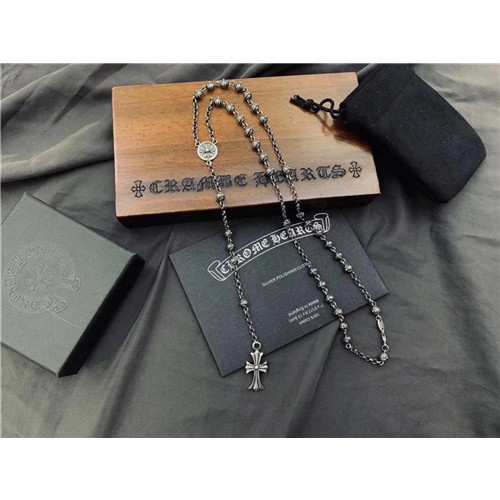CHROME HEARTS 크롬하츠 십자가 목걸이 925실버 신상 C01200