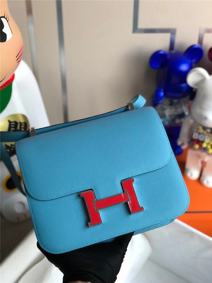 HERMES 에르메스 콘스탄스 19CM 오리지날 엡송 정품가죽사용 (100%수작업) H705344-6 6COLOR