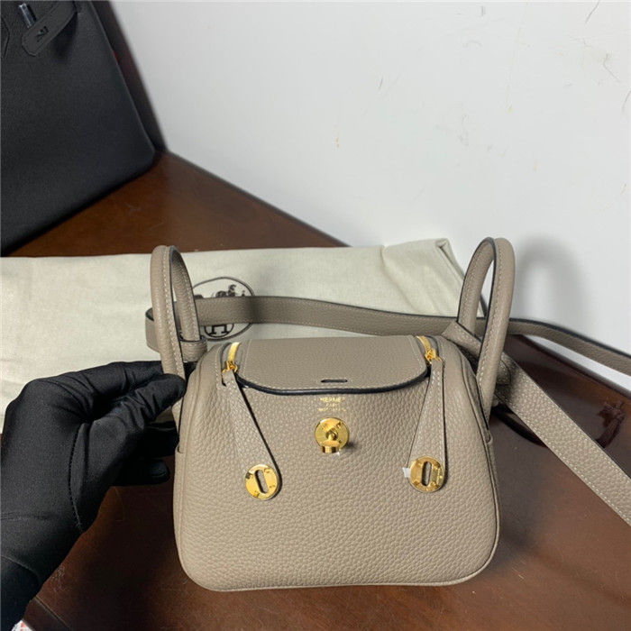 HERMES 에르메스 미니 린디백 19CM 정품TC가죽사용 (100%수작업) H340991-1 5COLOR