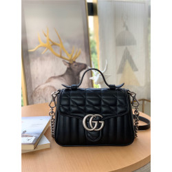 GUCCI 구찌 GG마몽 마틀라세 탑 핸들 58357