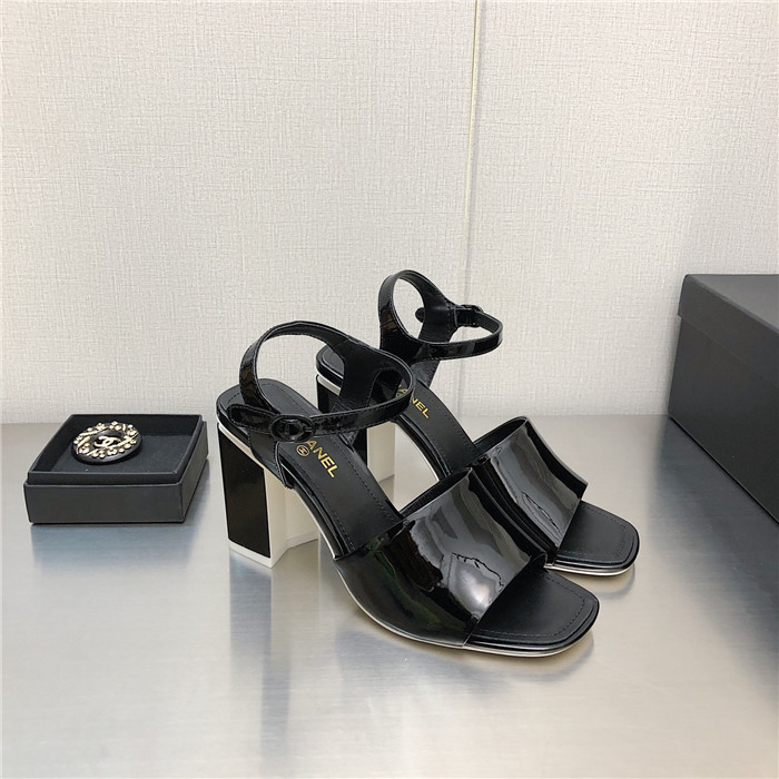 CHANEL 샤넬 여성용 샌들 (굽높이7.5CM) C90099 2COLOR
