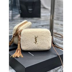 SAINT LAURENT 생로랑 아이보리 크로스백 ysl318x