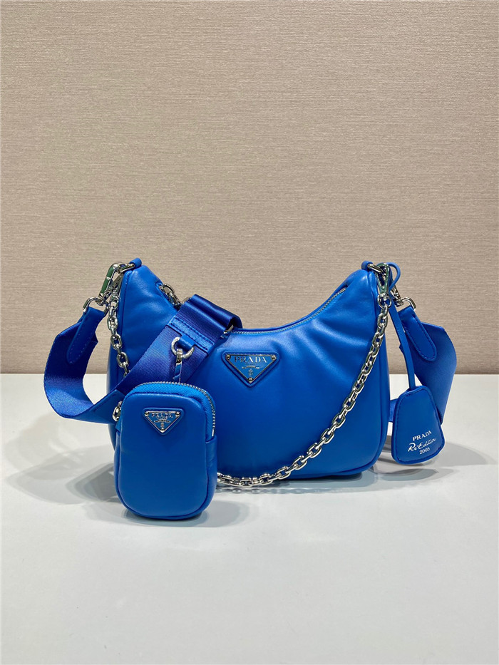 PRADA 프라다 호보백 테수토 체인스트랩 (양가죽) 1BH204 2COLOR