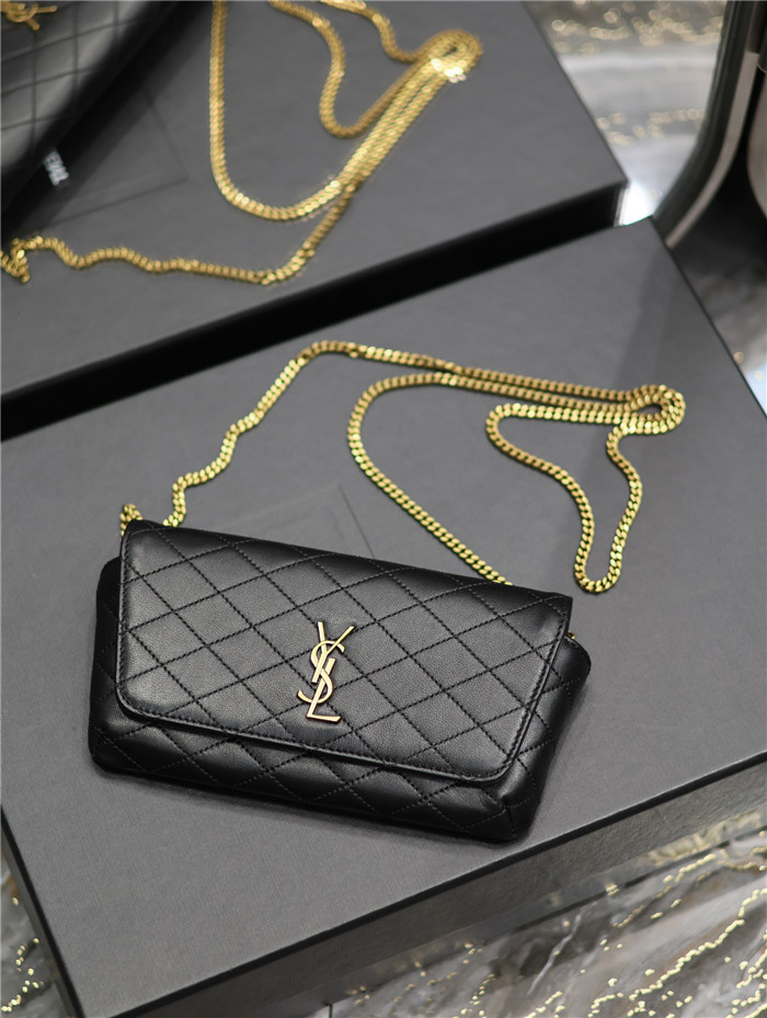 SAINT LAURENT 생로랑 미니 체인 폰백 Y742579