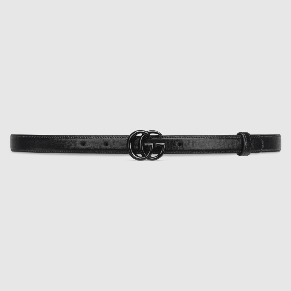 GUCCI 구찌 GG 마몽 씬 벨트 409417 (20mm)