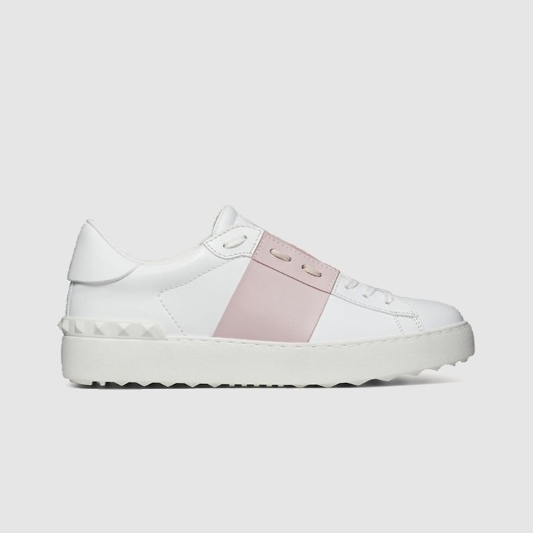 VALENTINO 발렌티노 여성용 송아지 가죽 스니커즈