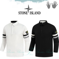 STONE ISLAND 스톤아일랜드 패커 스판 카라