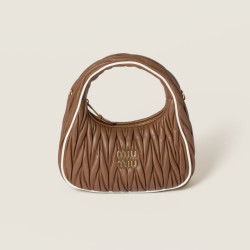 MIUMIU 미우미우 완더 마테라쎄 나파 가죽백 5BC125 4COLOR