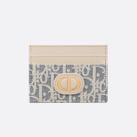 DIOR 디올 30 Montaigne 몽테인 프리지아 카드 지갑 S2152