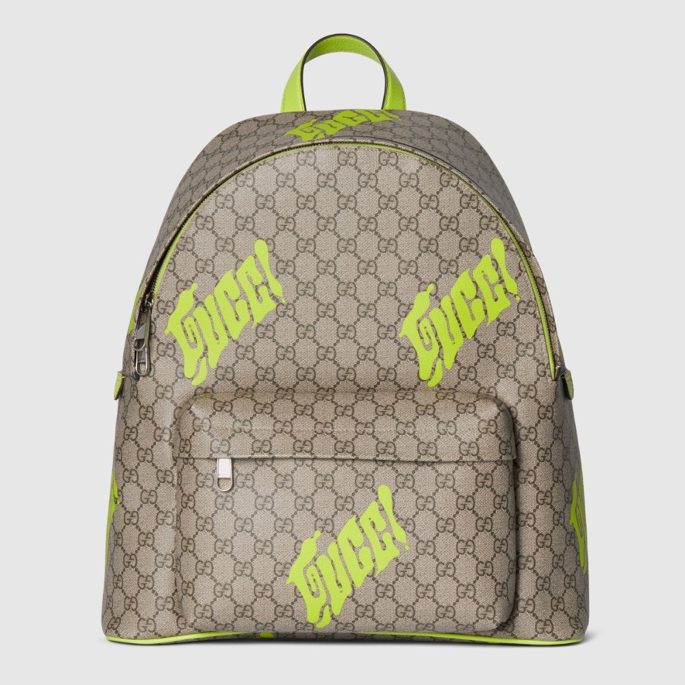 GUCCI 구찌 프린트 미디엄 백팩 834466