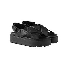 PRADA 프라다 로고 러버 샌들