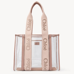CHLOE 끌로에 젤리 & 가죽 Woody 토트백 US383 2COLOR
