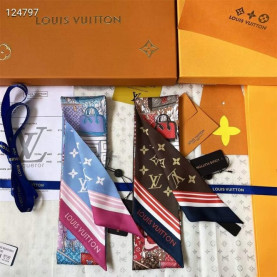 LOUIS VUITTON 루이비통 가방로고 실크 방도