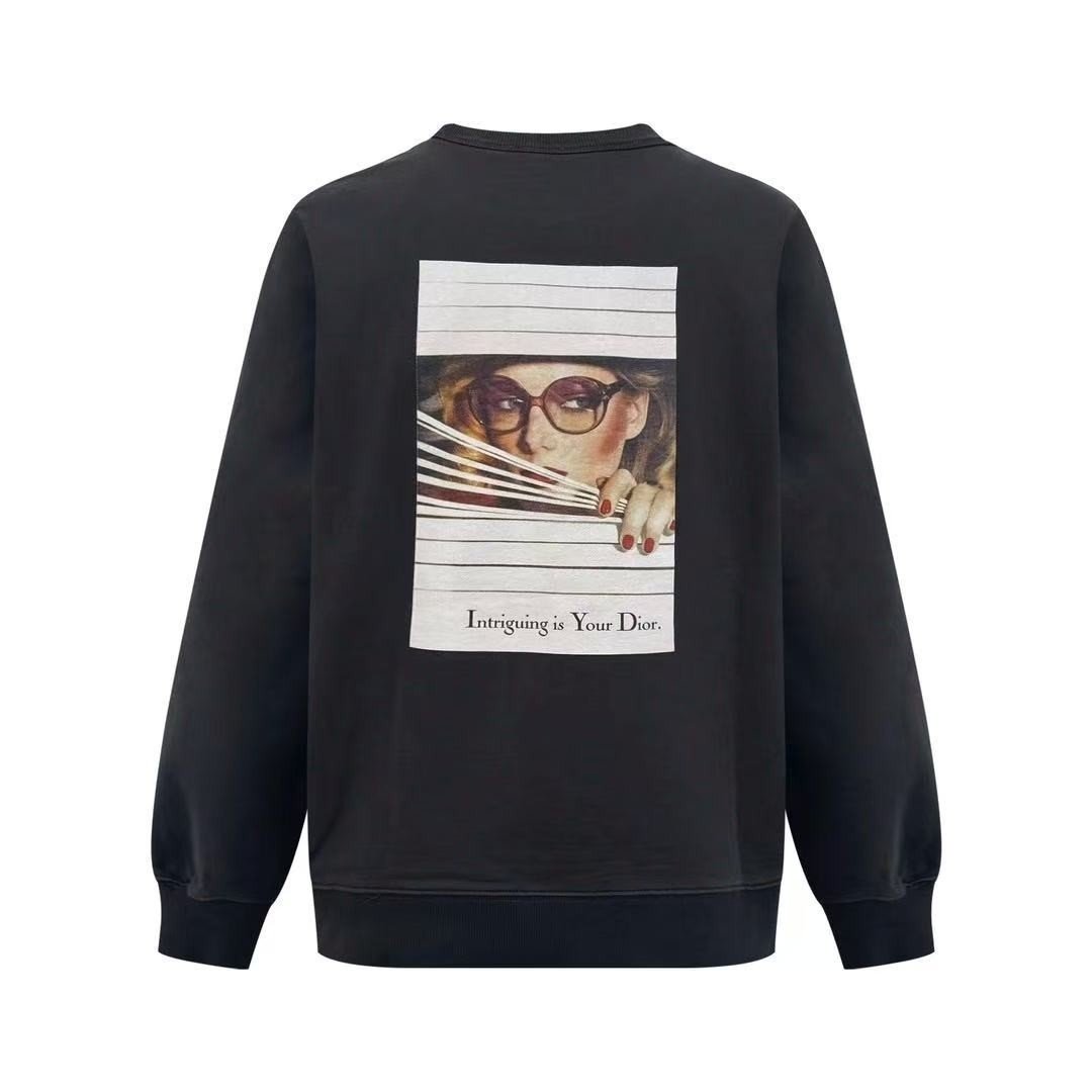 DIOR 디올 헤리티지 로고 맨투맨