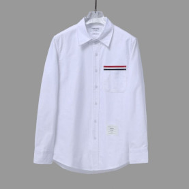 THOM BROWNE 톰브라운 스트라이프 포켓 셔츠