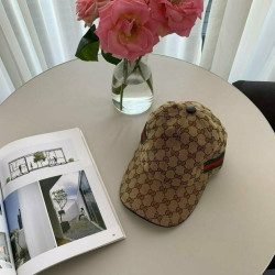GUCCI 구찌 GG 캔버스 웹 볼캡 2COLOR