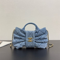 CHANEL 샤넬 맥시 보우백 스몰 (데님) AS9801