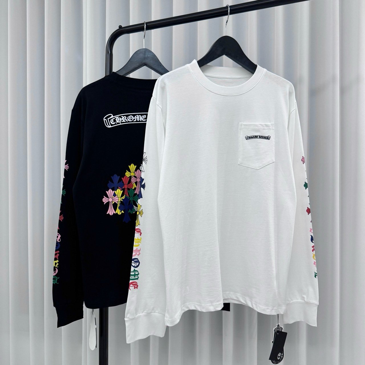 CHROME HEARTS 크롬하츠 멀티 세메터리 롱슬리브 티셔츠 2COLOR