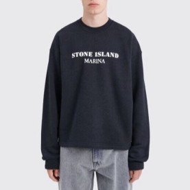 STONE ISLAND 스톤아일랜드 마리나 크루넥 스웻셔츠 2COLOR