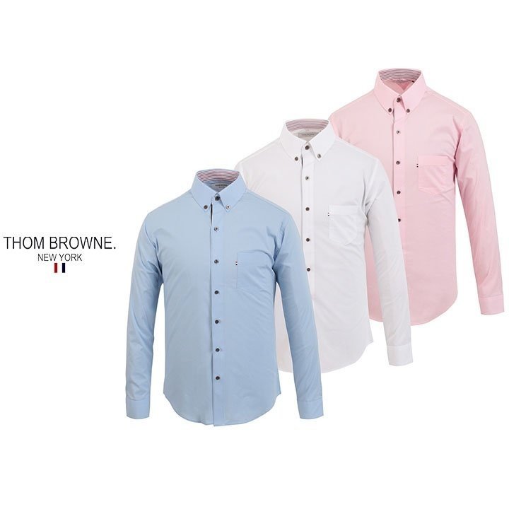 THOM BROWNE 톰브라운 베이직 심플 셔츠