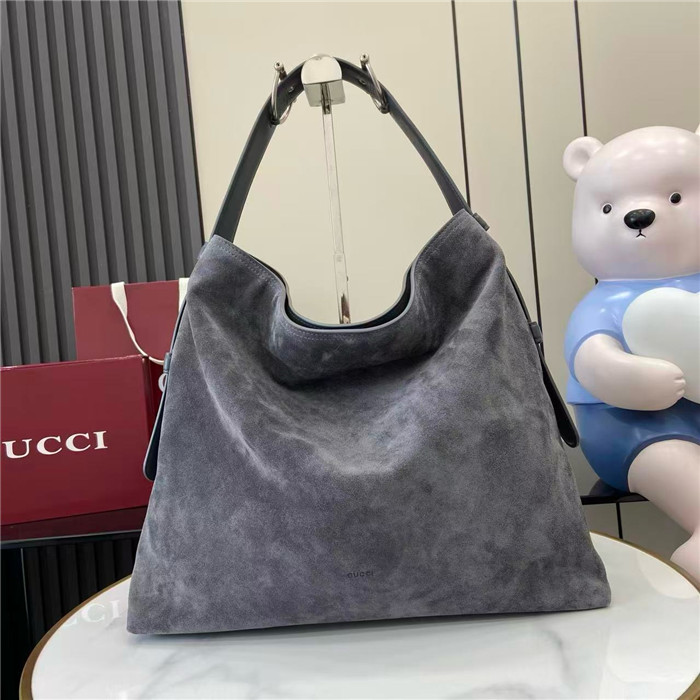 GUCCI 구찌 GG 스웨이드 라지 숄더백 850546 2COLOR