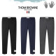 THOM BROWNE 톰브라운 블랙 본딩 슬랙스 팬츠