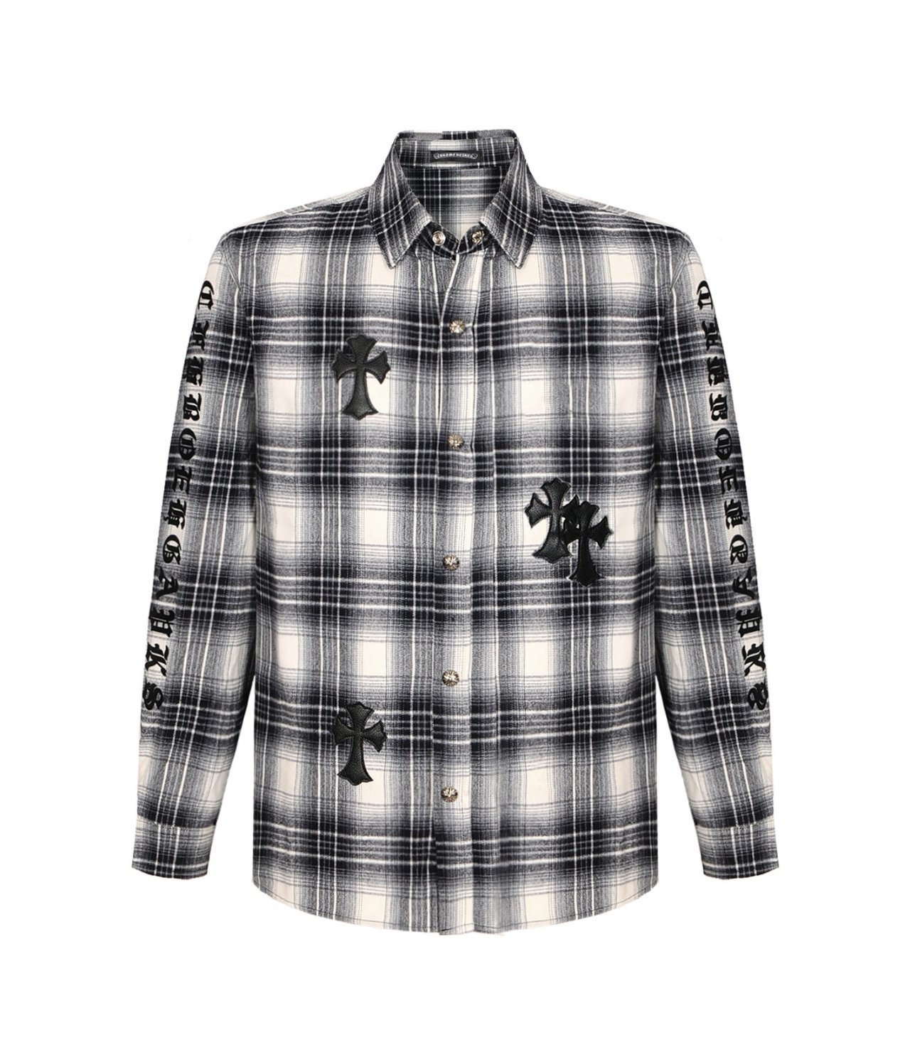 CHROME HEARTS 크롬하츠 크로스 자수 셔츠  2COLOR