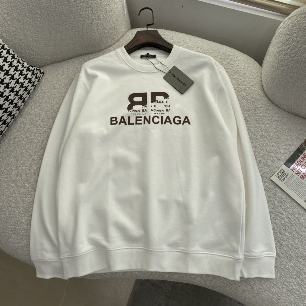 BALENCIAGA 발렌시아가 레터링 맨투맨  2COLOR