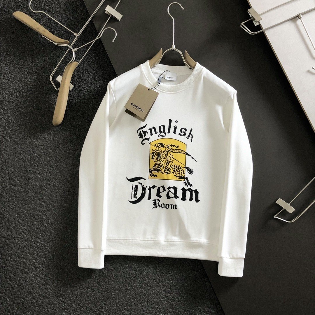 BURBERRY 버버리 기사 프린팅 맨투맨 2COLOR