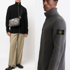 STONE ISLAND 스톤아일랜드 하찌 니트집업 3COLOR