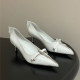 PRADA 프라다 여성용 힐 (굽높이5.5CM) P65036-1