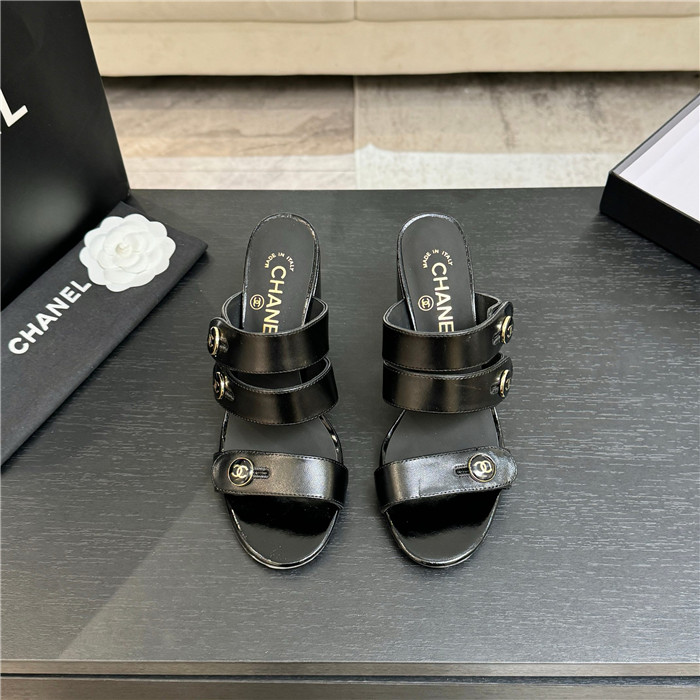 CHANEL 샤넬 여성용 슬리퍼 C80066 2COLOR