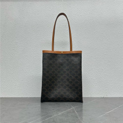 CELINE 셀린느 플랫 스몰 쇼퍼백 123832